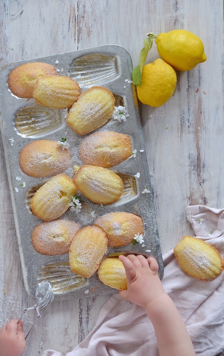 #colazioneinsieme con iDO: dolci Madeleines al profumo di limone e vaniglia