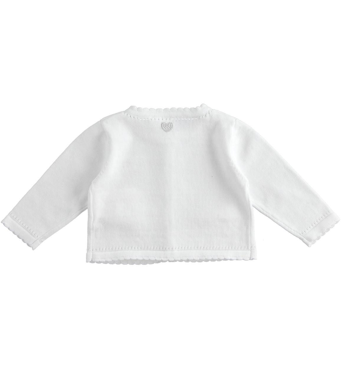 next baby girl white cardigan