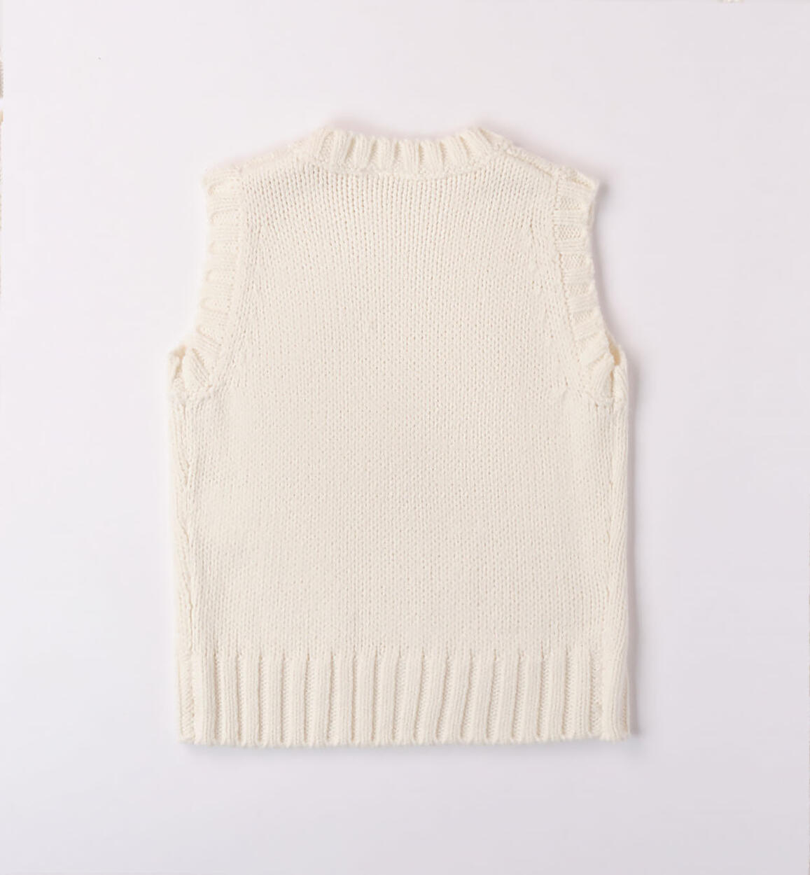 Cream Tank Top - Knit Tank Top - Knitted Top - Sweater Knit Top