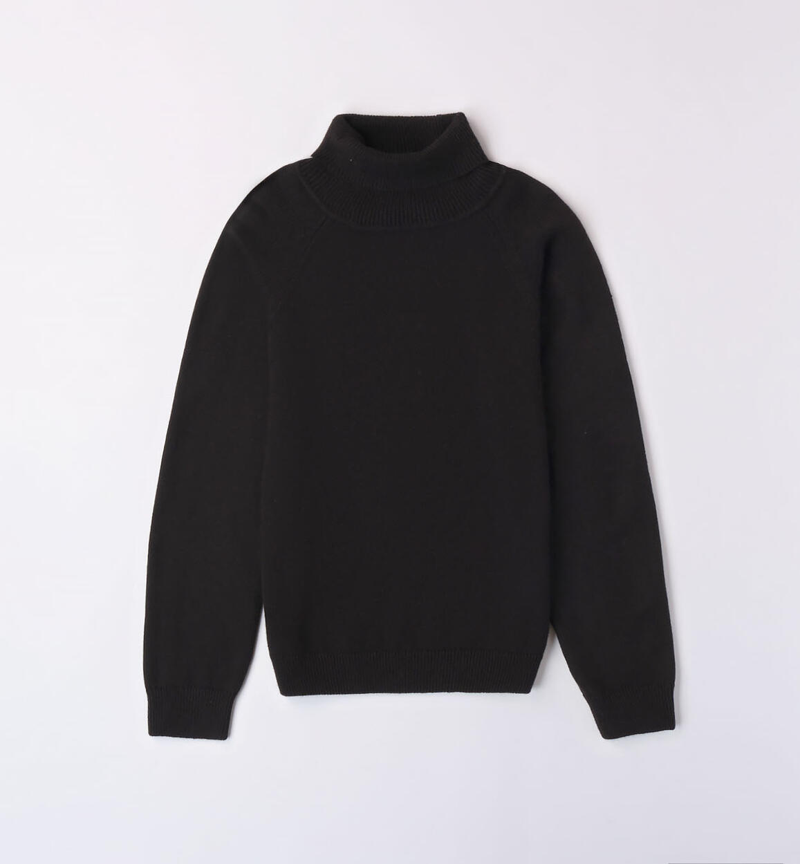 Childrens black 2025 polo neck jumpers