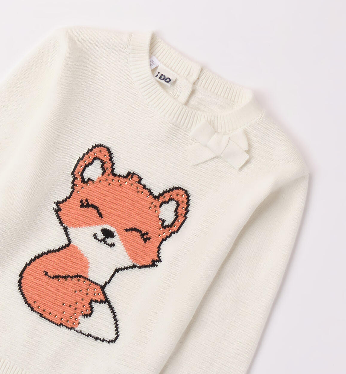 Girls sale fox jumper