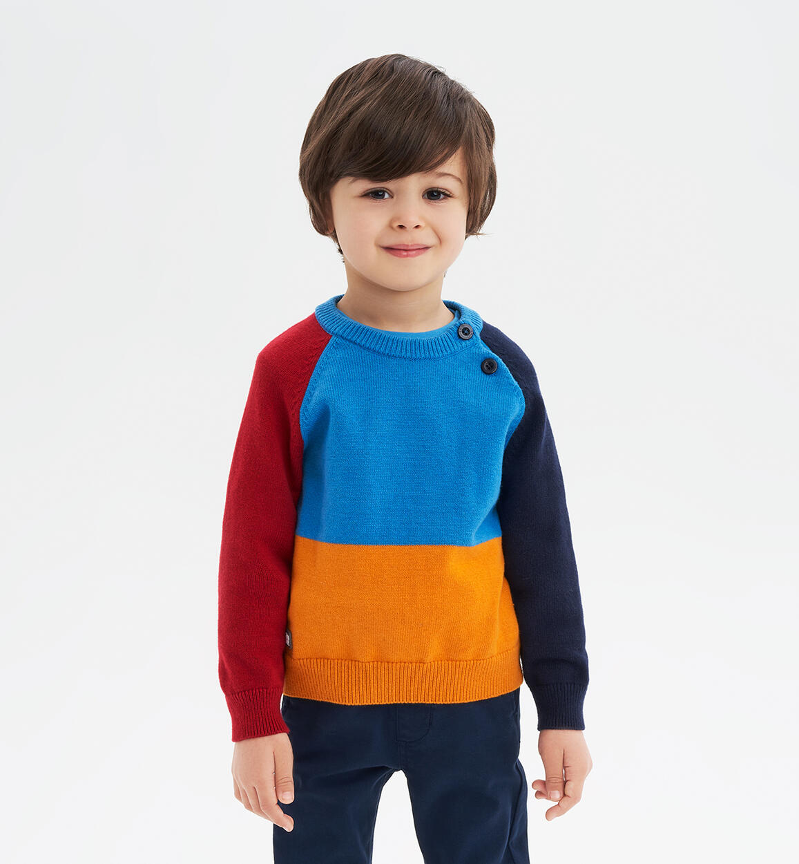 Pullover bambino multicolor da 9 mesi a 8 anni iDO