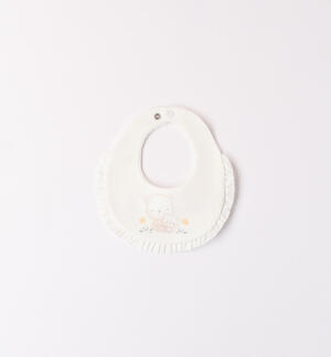 100% Cotton Baby Girl Bib