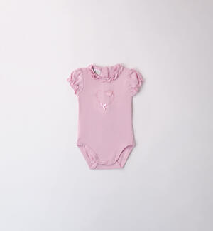 iDO Baby Girl Bodysuit VIOLET