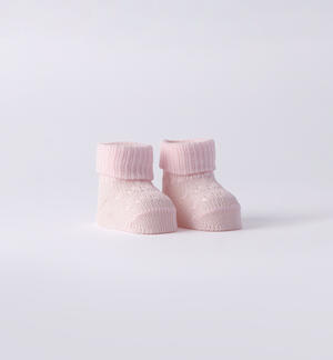 Unisex Newborn Socks PINK