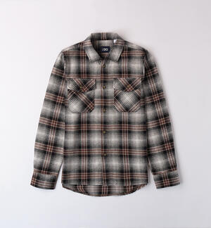 Boy's plaid shirt