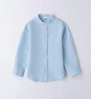 Long-sleeve shirt for boys LIGHT BLUE