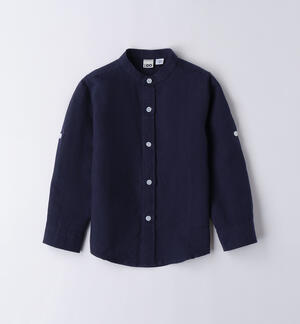 Long-sleeve shirt for boys BLUE