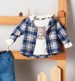 Flannel Baby Shirt