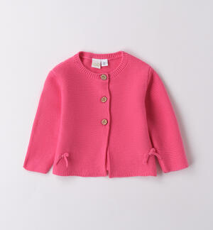 iDO Baby Girl Cardigan FUCHSIA