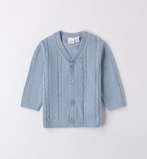 Newborn Baby Cardigan LIGHT BLUE