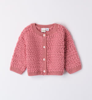 Tricot Baby Girl Cardigan PINK