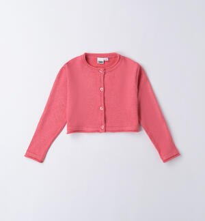 Cardigan per bambina iDO ROSSO