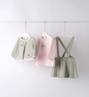 Three-piece Baby Girl Outfit