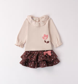 Baby Girl Outfit with Skirt