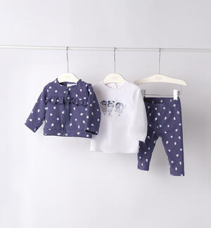 Three-Piece Baby Girl Outfit