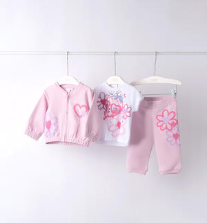 Three-Piece Baby Girl Outfit