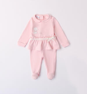 Baby girls' hospital outfit