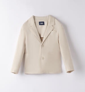 Boys' elegant jacket in a linen blend