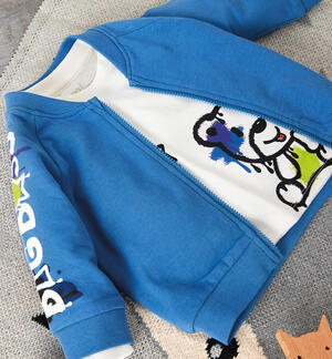 Zip-up Baby Sweatshirt