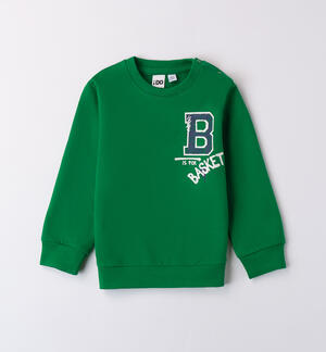 Baby boy crewneck sweatshirt GREEN