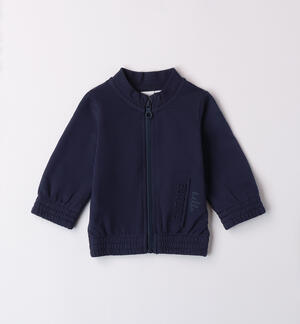 Zip-up Baby Sweatshirt BLUE