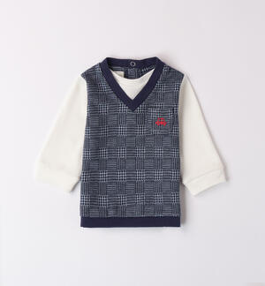 Fake Gilet Baby Sweatshirt