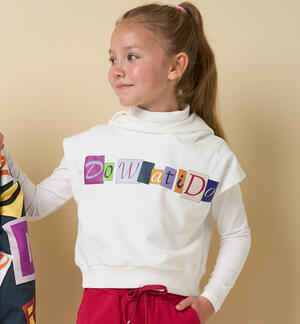 Girl sweatshirt two pieces