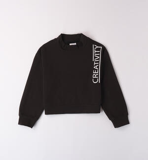 Sweatshirt girl crew neck