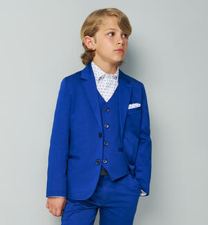 Elegant boy's jacket BLUE