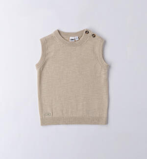 Gilet bambino BEIGE