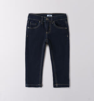 LONG DENIM TROUSERS BLUE