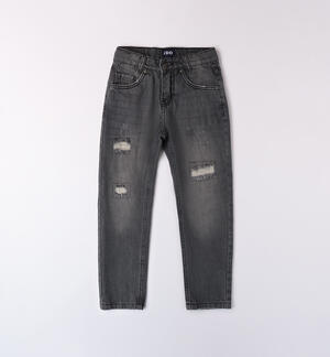 Jeans strappati bambino GRIGIO