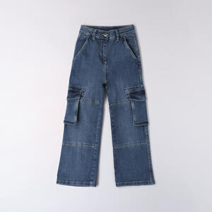 Girl side pocket jeans