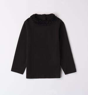 Girl's turtleneck BLACK