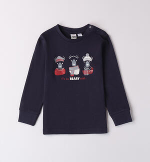 Baby boy t-shirt with bears BLUE