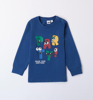 Cotton baby t-shirt BLUE