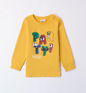 Cotton baby t-shirt YELLOW