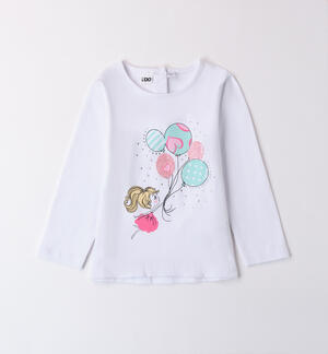 Balloon t-shirt for girls