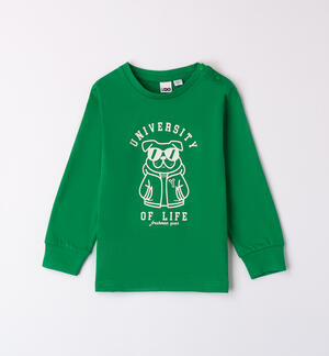 Green baby boy t-shirt