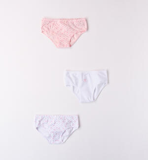Girl's pink knickers