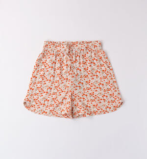 Girl's shorts with little flowers