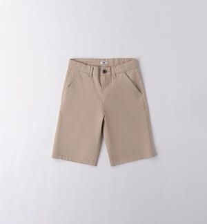 Pantalone corto per ragazzo BEIGE