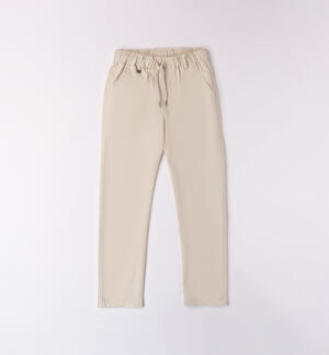 Boys' long linen trousers