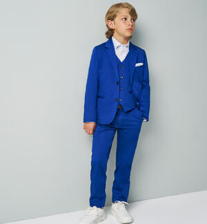 Pantalone ragazzo elegante BLU