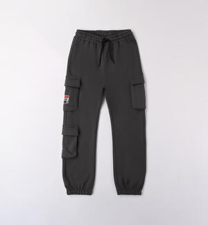 Pantaloni con tasche laterali ragazzo GRIGIO