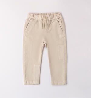 Cotton pants kid BEIGE