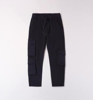 Boy's multi-pocket pants BLUE