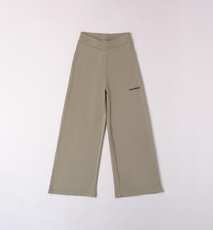 Loose pants for girl GREEN