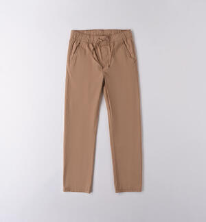 Pantaloni per ragazzo MARRONE